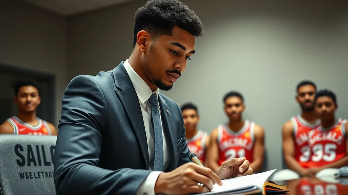 The Phoenix Suns are exploring trade options to re-enter the NBA Draft and add young talent to their roster ahead of the...