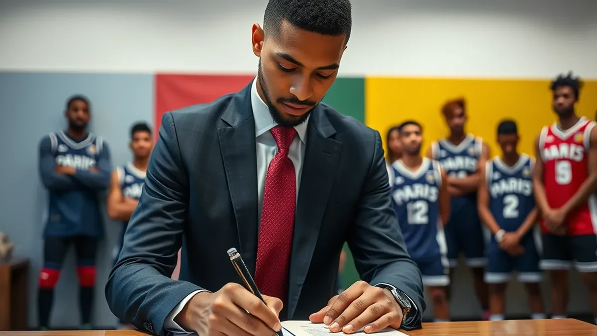 Phoenix Suns Forward Signs with Paris Basketball of LNB Elite